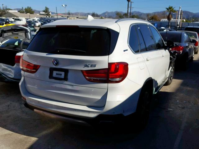 5UXKT0C5XH0S79944 - 2017 BMW X5 XDR40E WHITE photo 4