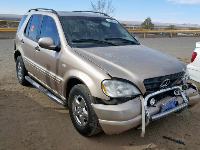 4JGAB54E51A264260 - 2001 MERCEDES-BENZ ML 320 GOLD photo 1