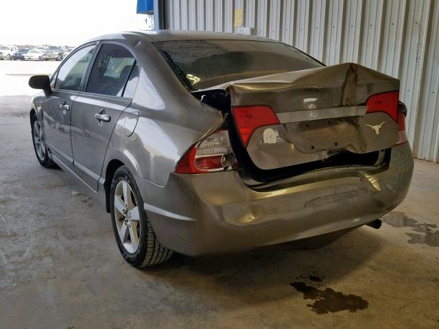 2HGFA16908H321337 - 2008 HONDA CIVIC EXL TAN photo 3