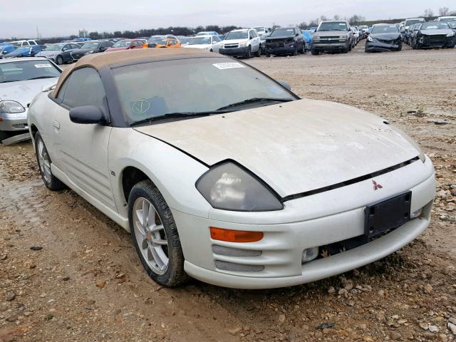 4A3AE55H51E006377 - 2001 MITSUBISHI ECLIPSE SP WHITE photo 1