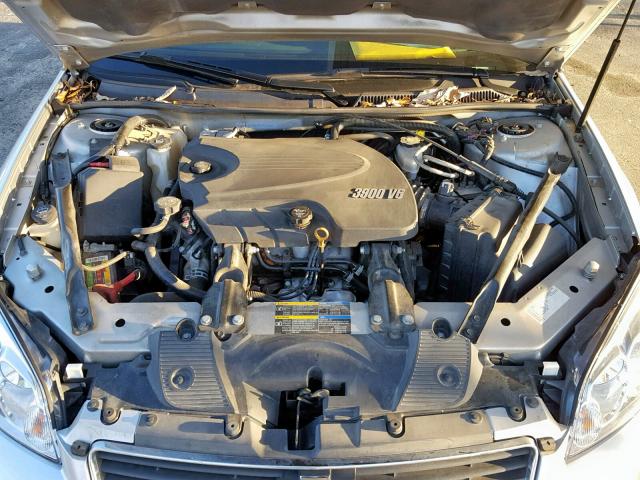 2G1WU57M191202800 - 2009 CHEVROLET IMPALA LTZ SILVER photo 7