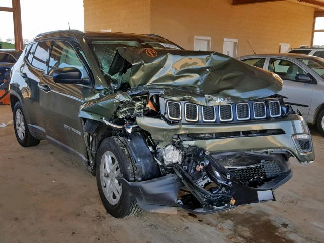 3C4NJCAB9JT411759 - 2018 JEEP COMPASS SP 绿色 照片 1