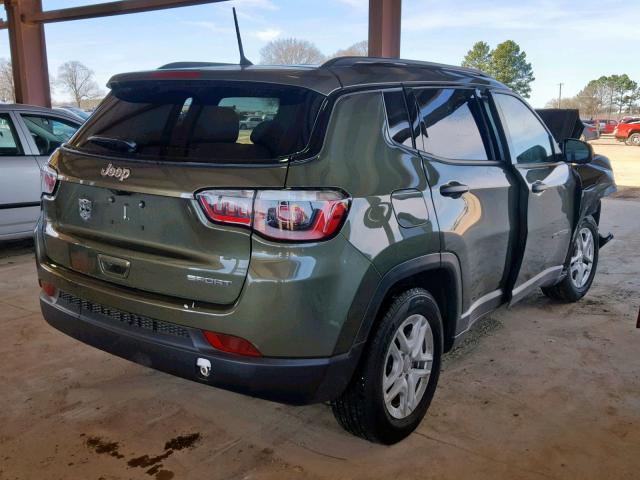 3C4NJCAB9JT411759 - 2018 JEEP COMPASS SP 绿色 照片 4