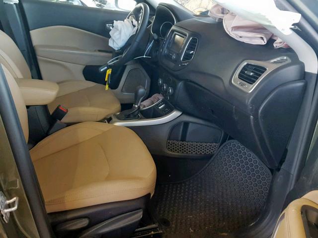 3C4NJCAB9JT411759 - 2018 JEEP COMPASS SP 绿色 照片 5