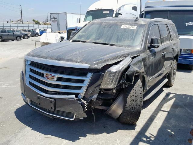 1GYS4BKJXGR159946 - 2016 CADILLAC ESCALADE L BLACK photo 2