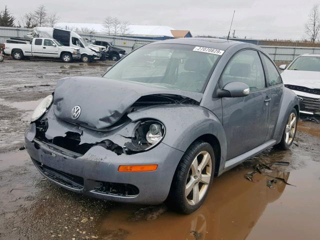 3VWSW31C46M410711 - 2006 VOLKSWAGEN NEW BEETLE Сұр фото 2