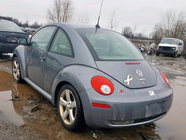 3VWSW31C46M410711 - 2006 VOLKSWAGEN NEW BEETLE Сұр фото 3