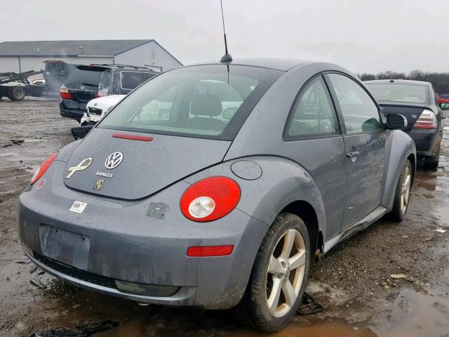 3VWSW31C46M410711 - 2006 VOLKSWAGEN NEW BEETLE Сұр фото 4
