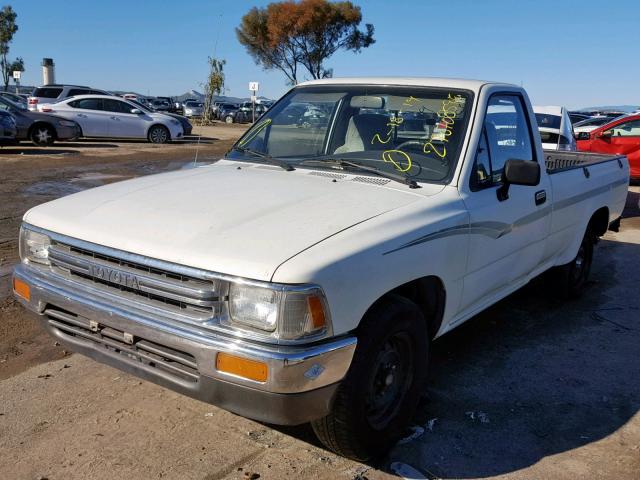 JT4RN82P5M5029214 - 1991 TOYOTA PICKUP 1/2 WHITE photo 2