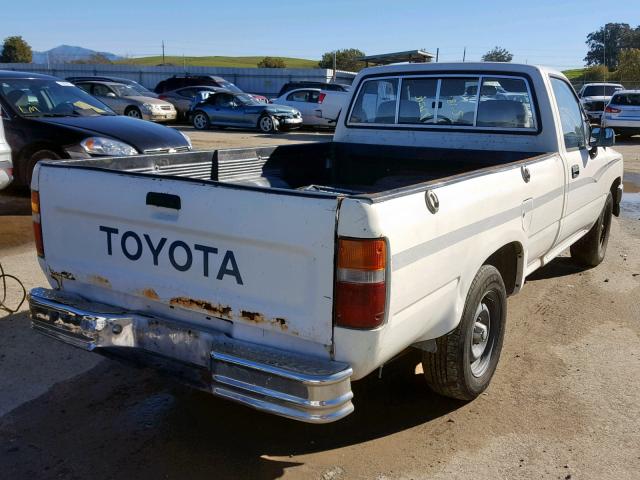 JT4RN82P5M5029214 - 1991 TOYOTA PICKUP 1/2 WHITE photo 4