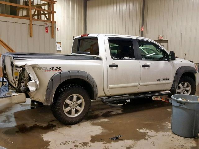 1N6AA0EC7CN330209 - 2012 NISSAN TITAN S WHITE photo 4