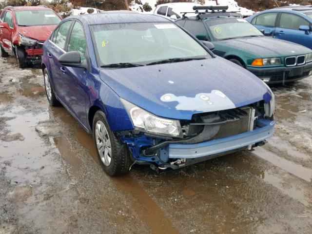 1G1PC5SH3C7386925 - 2012 CHEVROLET CRUZE LS BLUE photo 1