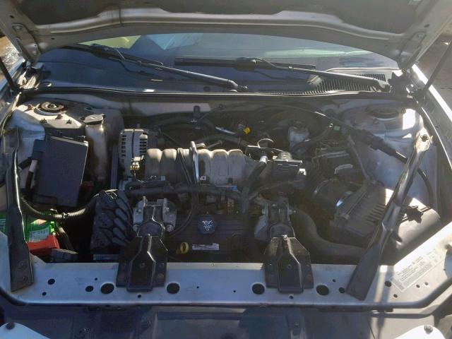 2G2WP522141352357 - 2004 PONTIAC GRAND PRIX SILVER photo 7