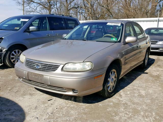 1G1NE52MXW6257444 - 1998 CHEVROLET MALIBU LS GOLD photo 2