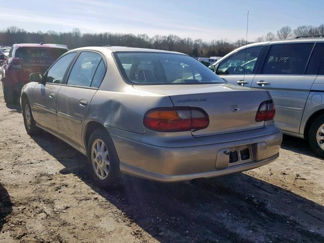 1G1NE52MXW6257444 - 1998 CHEVROLET MALIBU LS GOLD photo 3