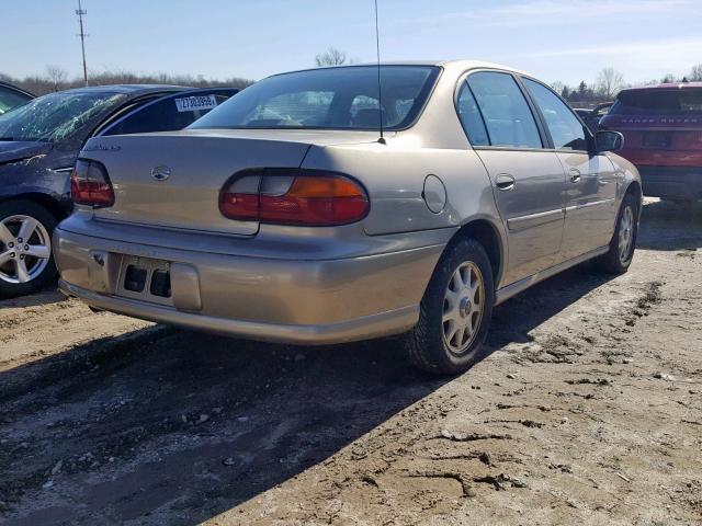 1G1NE52MXW6257444 - 1998 CHEVROLET MALIBU LS GOLD photo 4