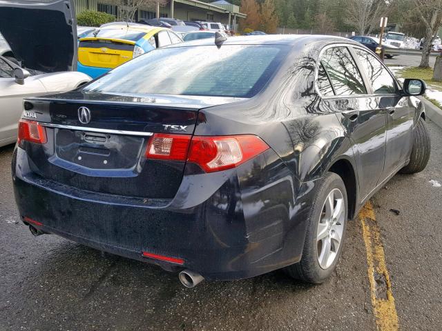 JH4CU2F66EC000470 - 2014 ACURA TSX TECH BLACK photo 4