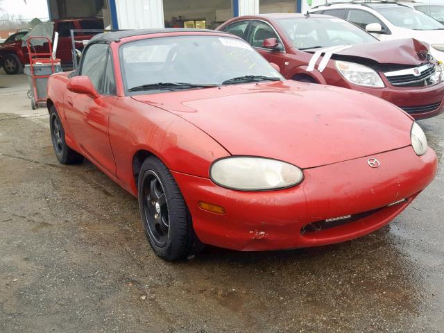 JM1NB3533Y0139703 - 2000 MAZDA MX-5 MIATA RED photo 1