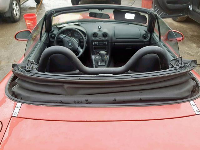 JM1NB3533Y0139703 - 2000 MAZDA MX-5 MIATA RED photo 9