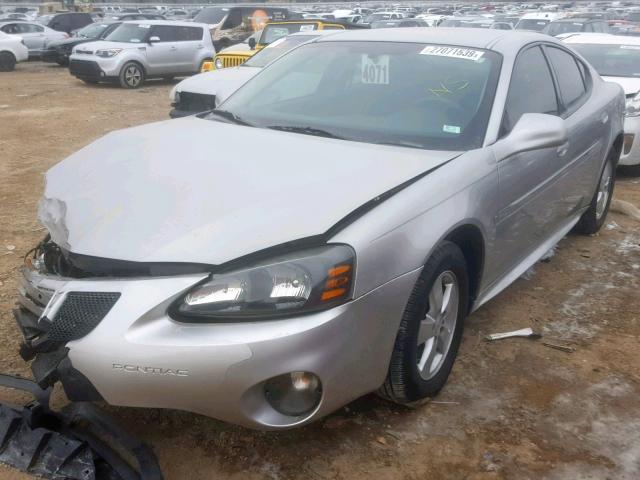 2G2WP552281114129 - 2008 PONTIAC GRAND PRIX SILVER photo 2