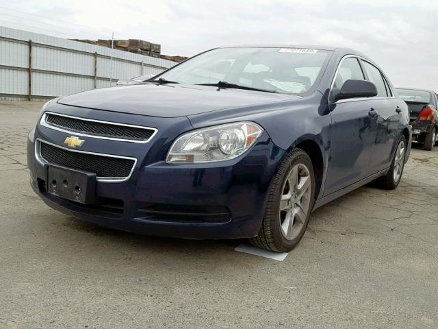 1G1ZA5EUXBF360978 - 2011 CHEVROLET MALIBU LS BLUE photo 2