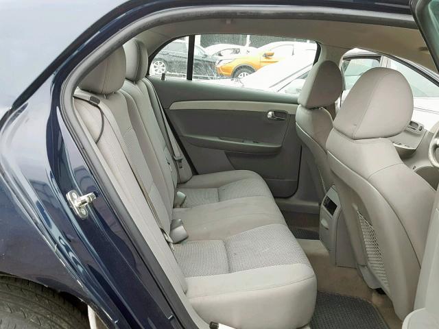 1G1ZA5EUXBF360978 - 2011 CHEVROLET MALIBU LS BLUE photo 6