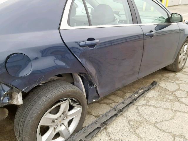 1G1ZA5EUXBF360978 - 2011 CHEVROLET MALIBU LS BLUE photo 9