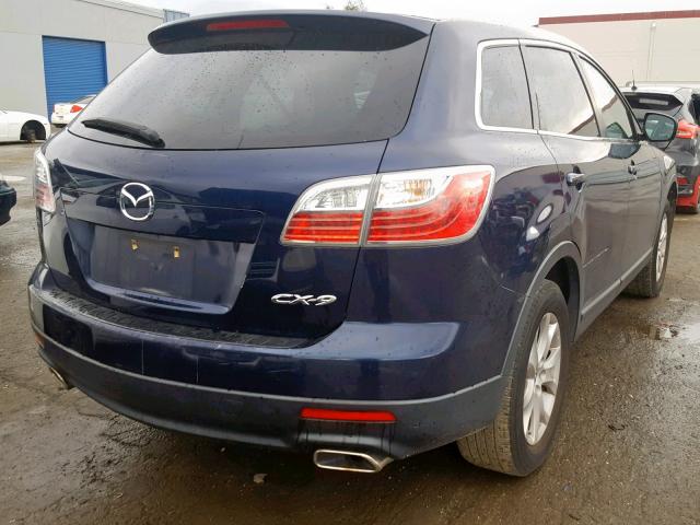 JM3TB2CA5C0349089 - 2012 MAZDA CX-9 BLUE photo 4