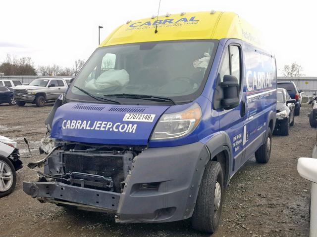 3C6TRVBG6EE102595 - 2014 RAM PROMASTER 蓝色 照片 2