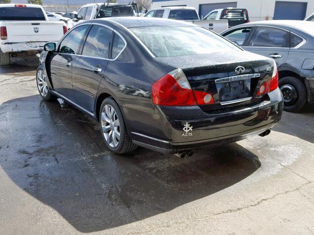 JNKAY01E66M105293 - 2006 INFINITI M35 BASE BLACK photo 3