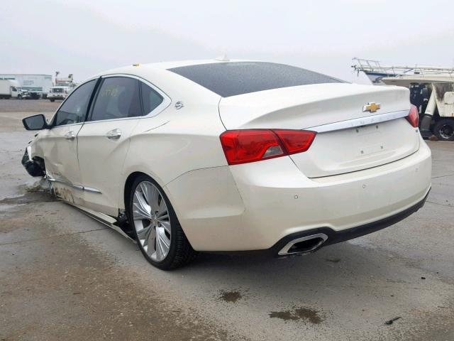 2G1155S35E9277887 - 2014 CHEVROLET IMPALA LTZ WHITE photo 3