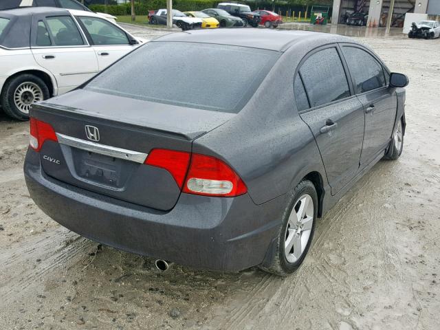 19XFA1F67BE037386 - 2011 HONDA CIVIC LX-S Մոխրագույն լուսանկար 4
