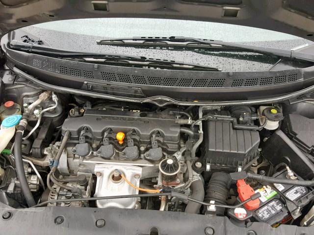 19XFA1F67BE037386 - 2011 HONDA CIVIC LX-S Մոխրագույն լուսանկար 7