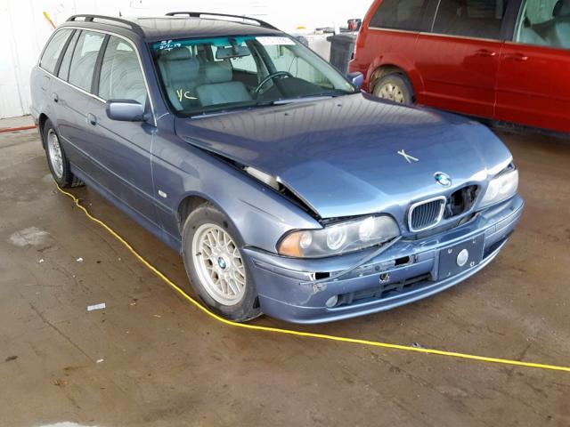 WBADS43471GD85891 - 2001 BMW 525 IT AUT BLUE photo 1