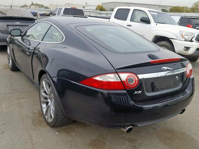 SAJWA43B275B08844 - 2007 JAGUAR XK BLACK photo 3