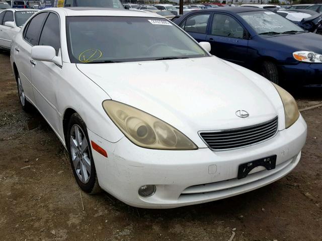 JTHBA30G155104655 - 2005 LEXUS ES 330 WHITE photo 1