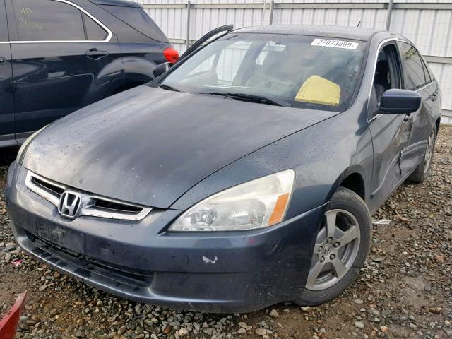 JHMCN36405C013569 - 2005 HONDA ACCORD HYB CHARCOAL photo 2