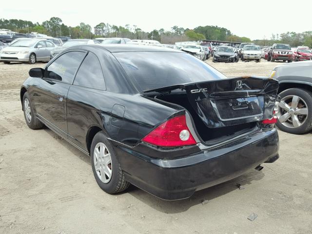 1HGEM22114L041044 - 2004 HONDA CIVIC DX V BLACK photo 3