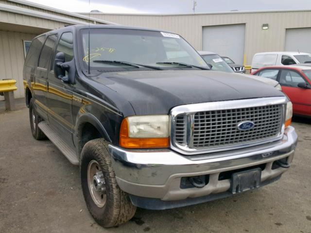 1FMNU43S8YED73893 - 2000 FORD EXCURSION BLACK photo 1