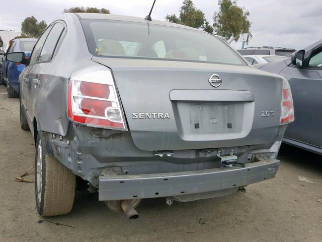 3N1AB61E47L651109 - 2007 NISSAN SENTRA 2.0 SILVER photo 3