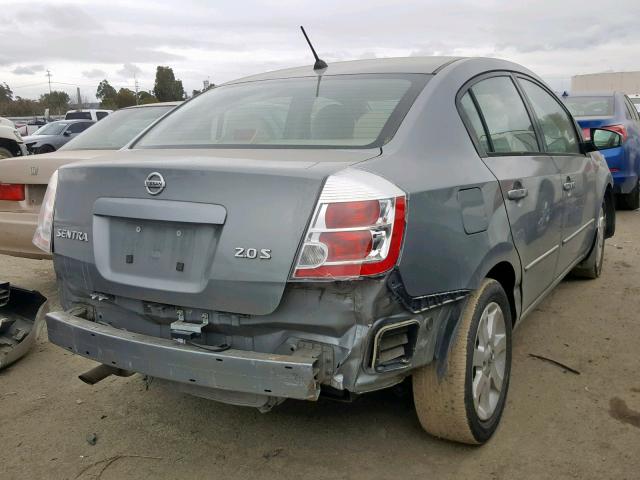 3N1AB61E47L651109 - 2007 NISSAN SENTRA 2.0 SILVER photo 4