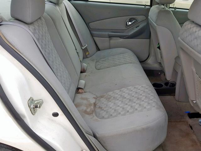 1G1ZT54835F168093 - 2005 CHEVROLET MALIBU LS 白色 照片 6