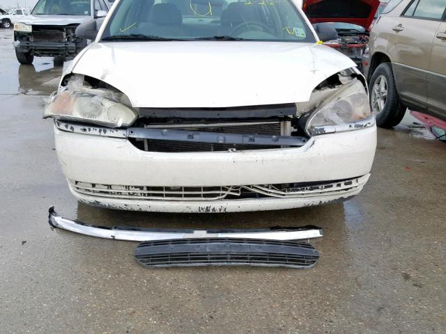 1G1ZT54835F168093 - 2005 CHEVROLET MALIBU LS 白色 照片 9