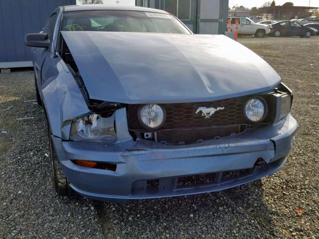 1ZVHT82HX65140979 - 2006 FORD MUSTANG GT BLUE photo 1