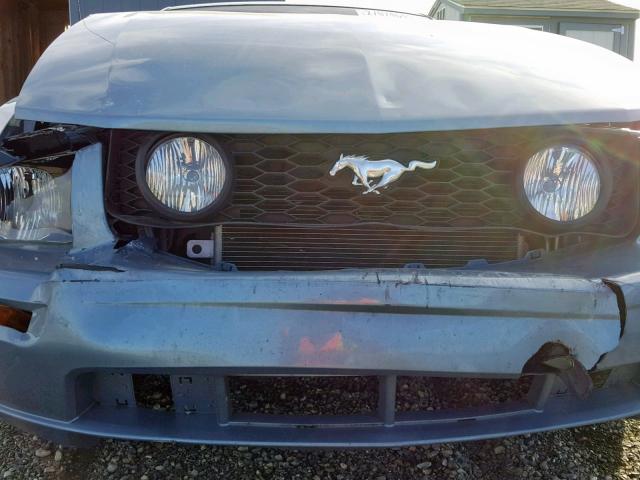 1ZVHT82HX65140979 - 2006 FORD MUSTANG GT BLUE photo 9