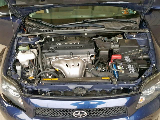 JTKDE3B70A0318418 - 2010 SCION TC 蓝色 照片 7