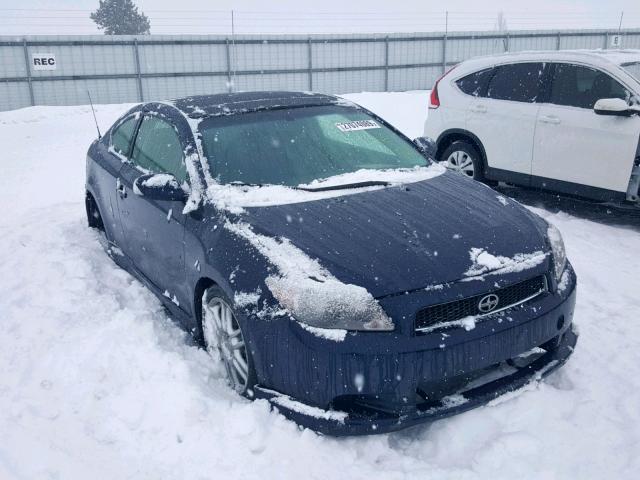 JTKDE177270215491 - 2007 TOYOTA SCION TC BLUE photo 1