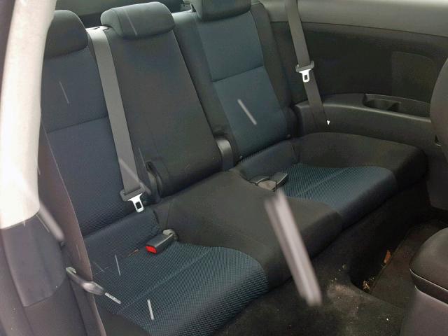 JTKDE177270215491 - 2007 TOYOTA SCION TC BLUE photo 6
