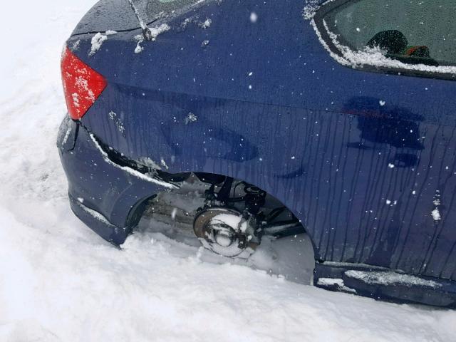 JTKDE177270215491 - 2007 TOYOTA SCION TC BLUE photo 9