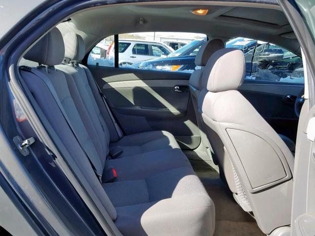 1G1ZH57B59F184696 - 2009 CHEVROLET MALIBU 1LT GRAY photo 6